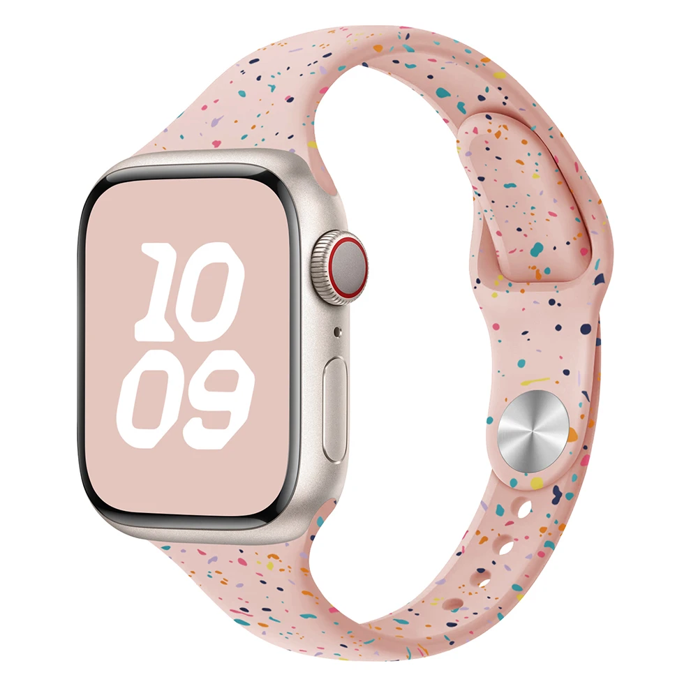 Sport-Silikonarmband für Apple Watch 40 41mm 45mm 44 38 49 Atmungsaktives Armband für iWatch Series 11 10 9 8 7 6 5 3 SE Ultra – Detail 18