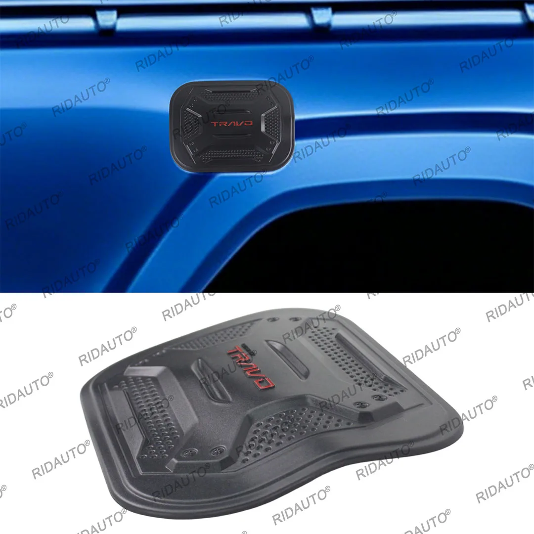 Matte Black Body Cover Kit Black Decoration Handle Trims Light Surrounds Protection For Hilux 2026+ Travo Overland Cover Sticker