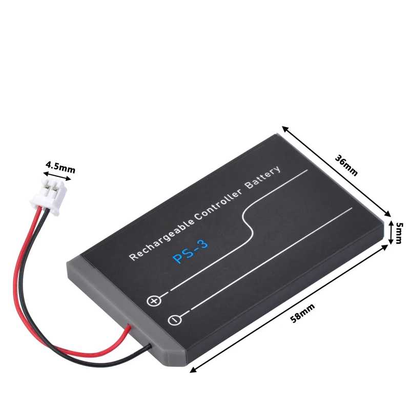 PS-3 1200mah Battery Pack for Sony Playstation 3 PS3 Dualshock 3 CECHZC2E CECHZC2U Gamepad Controller LIP1359 LIP1859 LIP1427