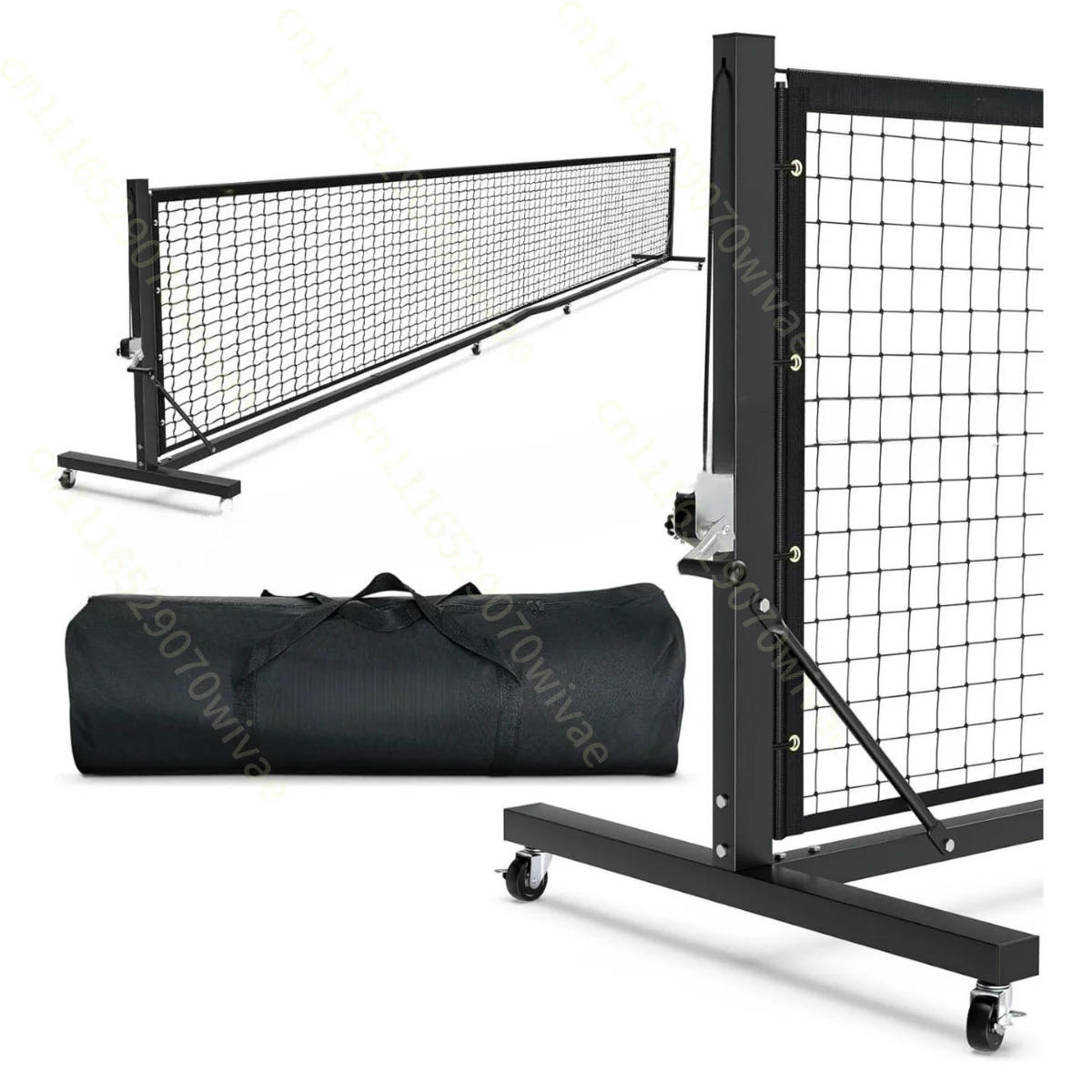 Peak ball net column 40 iron pipe 22KG heavy duty  indoor and outdoor net ball  frame