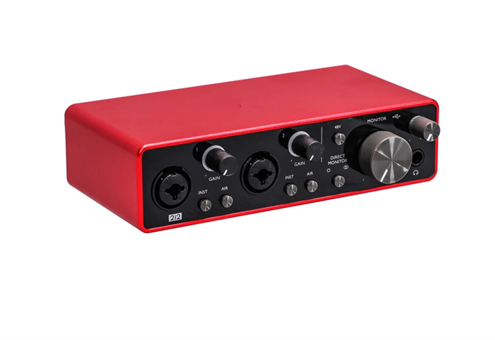 Scarlett 2i2 3rd Generation USB Audio Interface Sound card for singing live streaming Used for studio recording