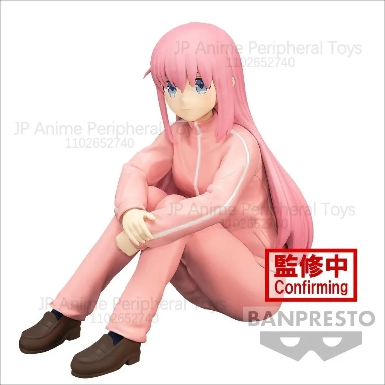 Original Anime Bocchi The Rock! Gotoh Hitori Kita Ikuyo Sitting Posture Girls PVC Action Figurine Model Collection Doll Toys