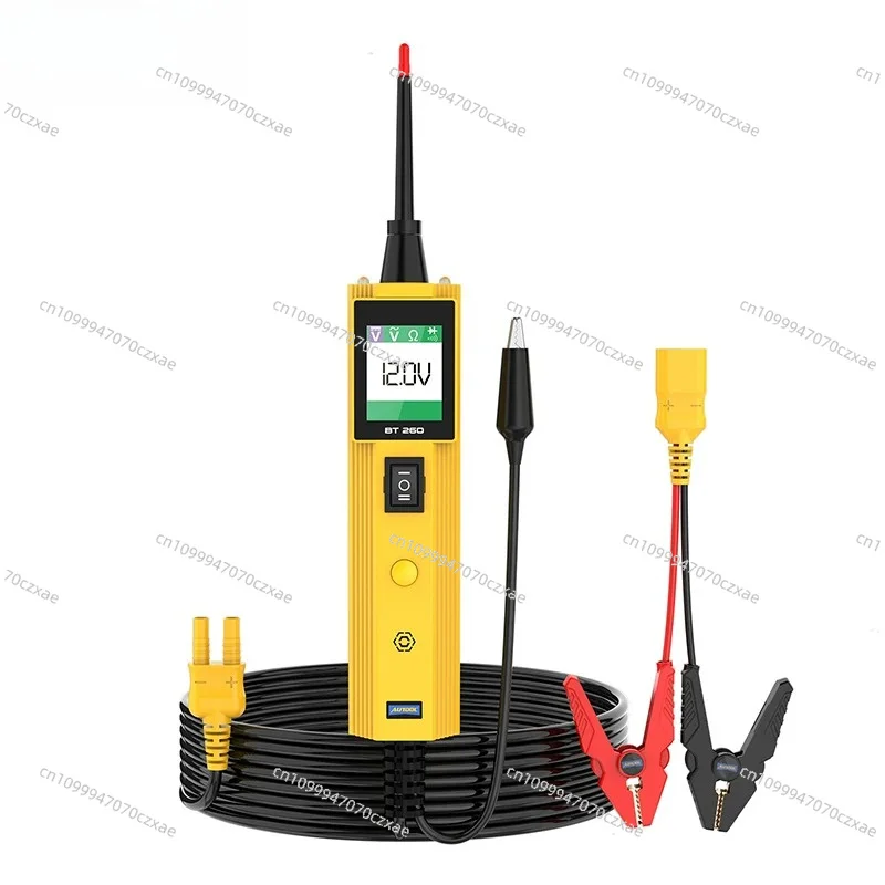 Car 12-24V Circuit Test Pen Continuity Short Open Circuit Resistance Tester for Truck Motorcycle