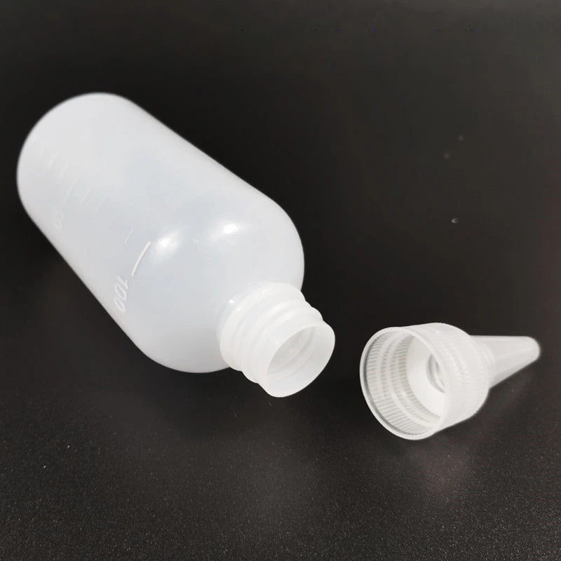 Botella vacía de Plástico LDPE, gotero de líquido para zumo, Punta larga, contenedor de vapeo, 50 unidades, 0/15/20/30/50/100/ ml
