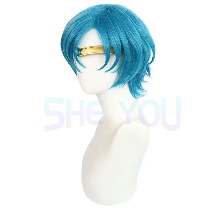 

2025 аниме Mizuno Ami синий парик Sailor Mercury парики + головные уборы ролевая игра Хэллоуин косплей костюм