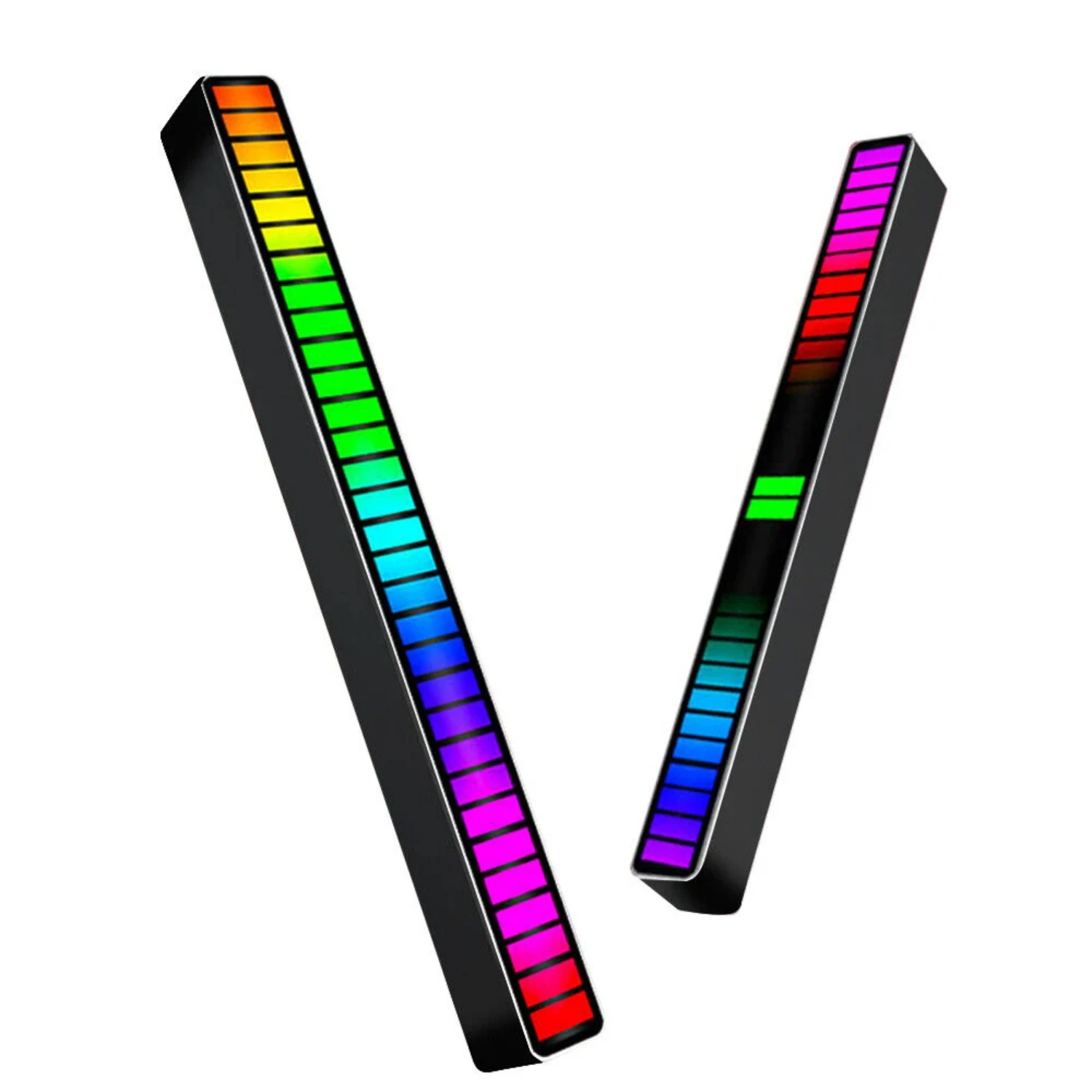 RGB LED Strip Light Sound Control Light Wireless With APP Control Voice-Activated Pickup Music Rhythm Lights  Car Gaming