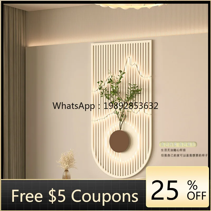 

YFY Cream Style Entrance Wall Luminous Decorations Living Room Sofa Background Wall Decoration Bedroom Bedside Hanging Decor