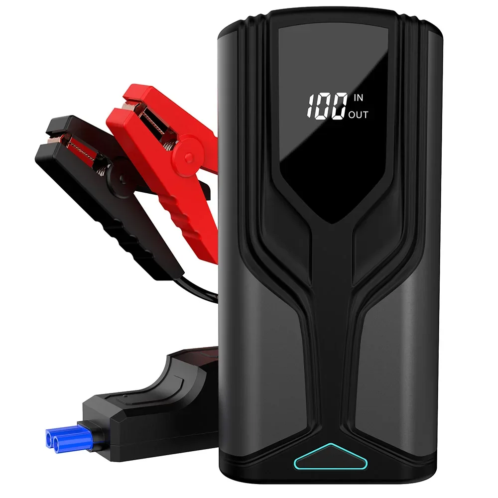 Emergency Power Supply High Power 12V 1500A Start 10000mAh Peak Super Energy Quick Start Portable Car Jump Starter