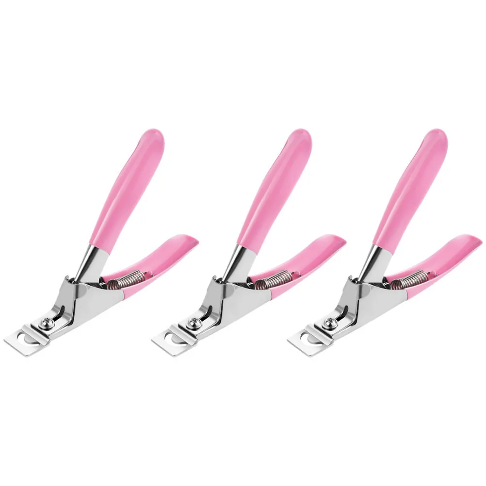 3 Pcs Nail Clippers Tools for Nails Toenail Pedicure Lightweight Ergonomic Stainless Steel Practical Nail Trimmer