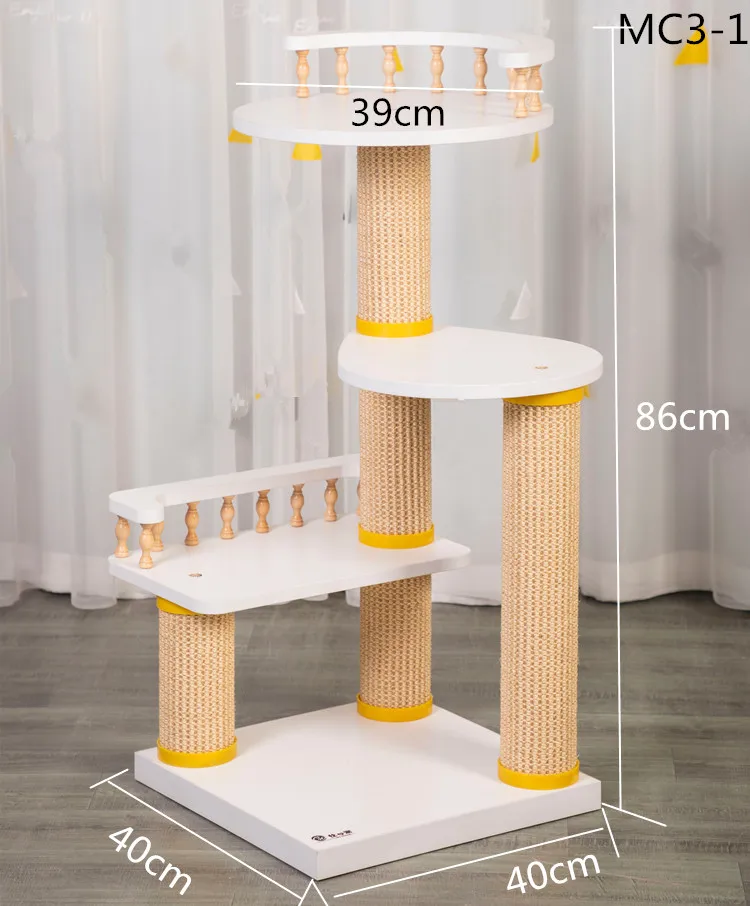 Cat climber frame scratching post villa jumping platform large cat tree cat toy