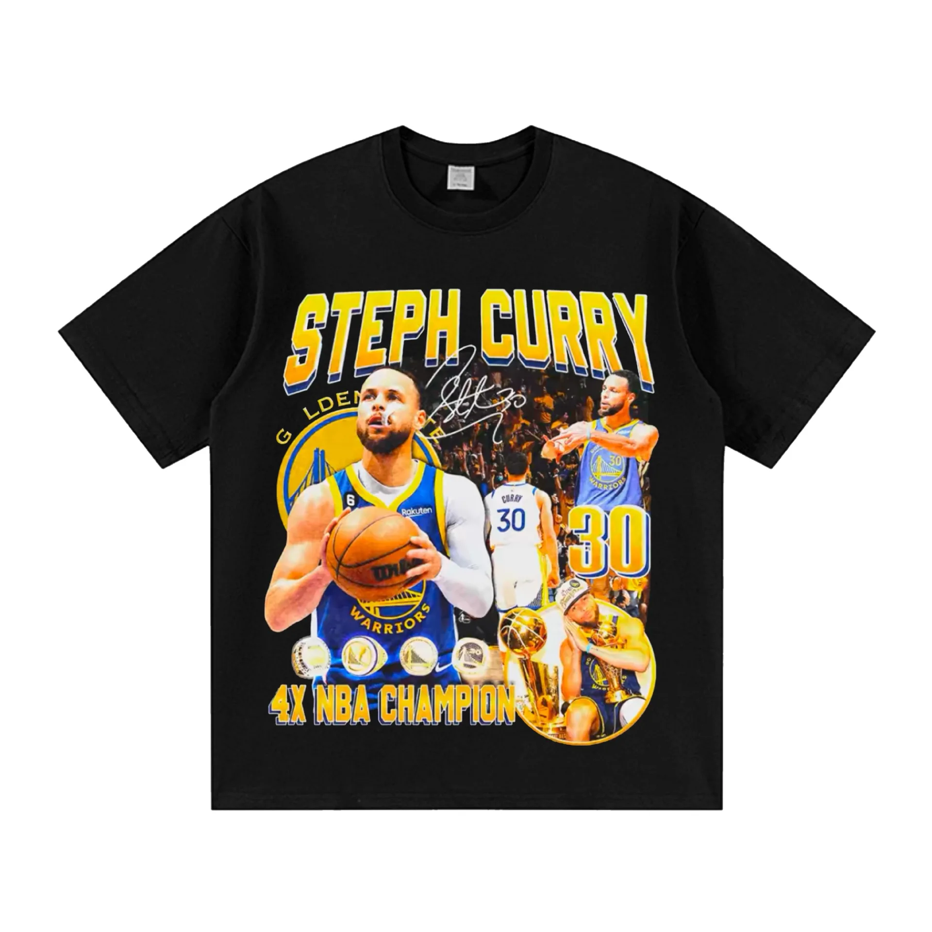 Camiseta con estampado de Stephen Curry 2025. Tendencia de moda para hombres y mujeres. Ropa de calle holgada y cómoda para fanáticos de los deportes.