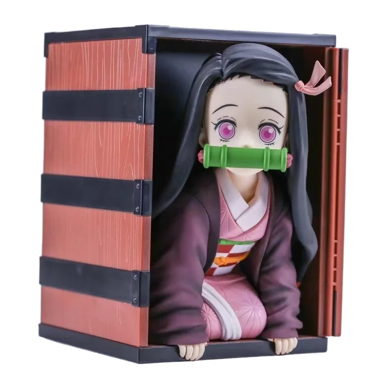 

Demon Slayer Kimetsu no Yaiba Nezuko Kamado 22 см аниме фигурка Коллекционная модель статуя орнамент игрушка
