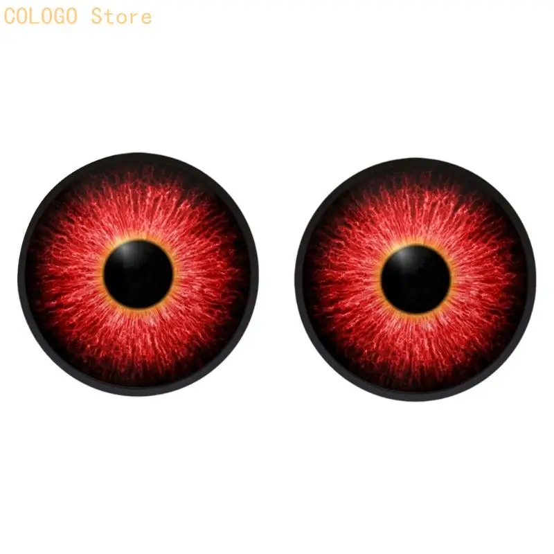 Lighted Halloween Eye Signs Acrylic Eyeballs Hanging Decors for Window and Porch D0LD