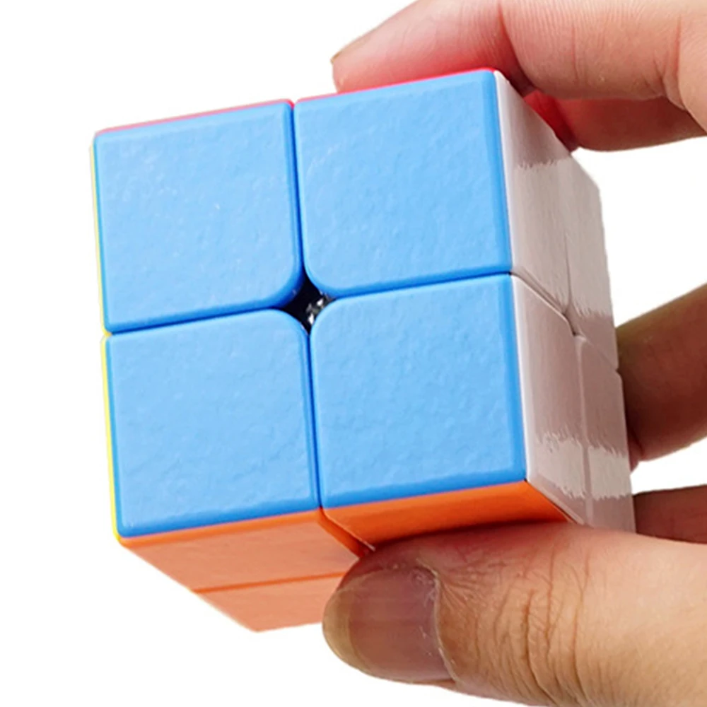 Stickerless 2x2 Speedcube Sengso ShengShou Pocket Puzzle Hongarian Magic Cube Sengshou 222 Twist Cubo Magico Gift for 7 Year Boy