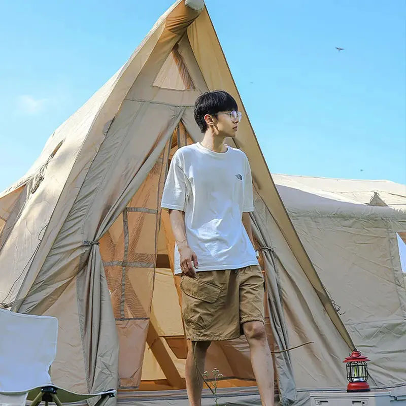 

Premium Quality Church Tent Thickened Wind-Firm Portable Cabin House Inflatable Four-Season Tent