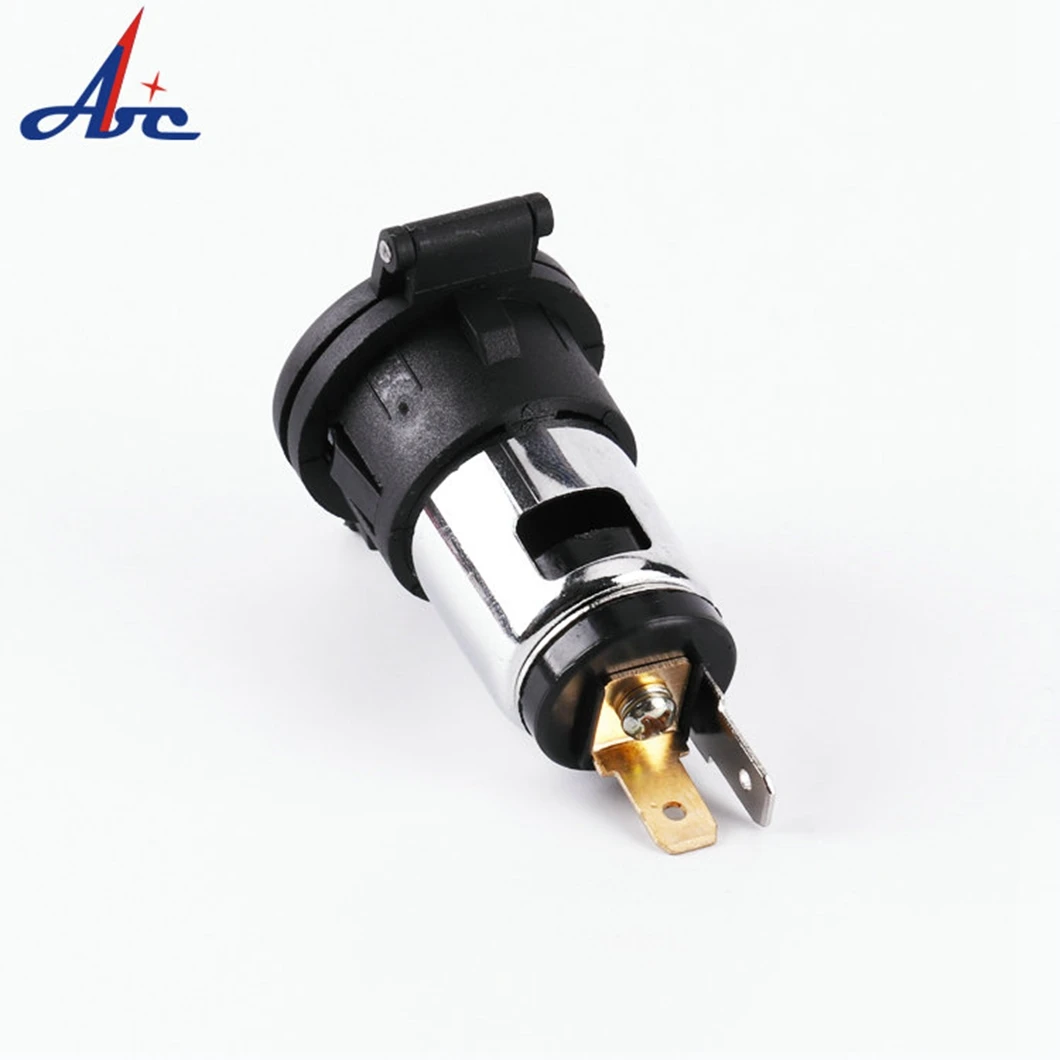 Car Mounted Modification Cigareteer Lighter Female Socket 12V-24V 120W Power Outlet Female Cigareteer Lighter Base