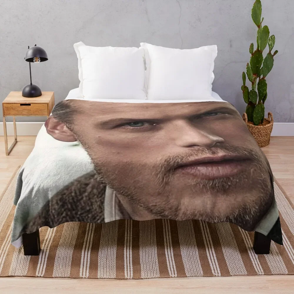 

sam heughan Throw Blanket Sofa Quilt Summer Beddings Blankets