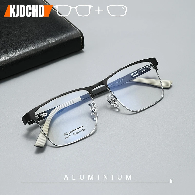 kjdchd-titanium-alloy-progressive-prescription-glasses-men-square-anti-blue-light-photochromic-eyewear-optical-myopia-eyeglasses