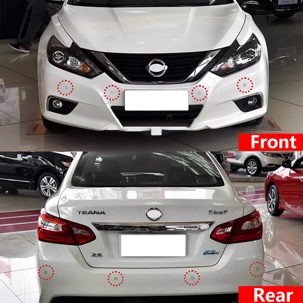 ZJCGO OEM Front Rear Reverse Parking Sensor PDC Car Reversing AID System for Nissan Altima Teana L33 2013~2018