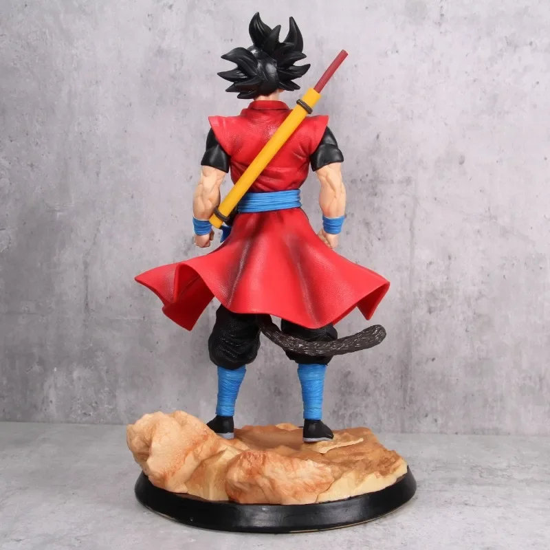 32cm dragon ball z anime figura son goku sd lenda heróica cabeça dupla figuras de ação estátua coleção modelo brinquedos crianças gfits