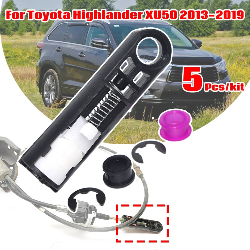 

For Toyota Highlander XU50 2013-2019 Gearbox Shift Cable Linkage Control Bushing Gear Lever Selector End Rod Connect Car Parts