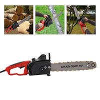 16 Inch Electric Corded Chainsaw Chain Saw 2000W Garden Cutting Tool Woodworking Chainsaw for Cutting All Kinds of Wood