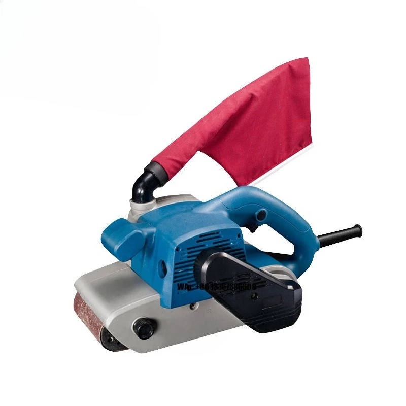 Portable Hand Hold Vacuum Dust Extractor Electric Belt Sander Woodworking Machine
