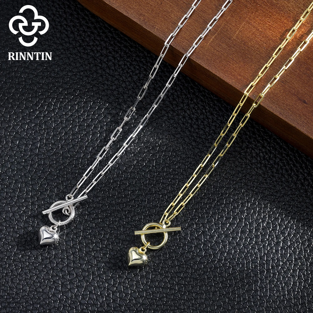 Серебряное колье Rinntin 925 п – обзор и цена Toggle Clasp Gold