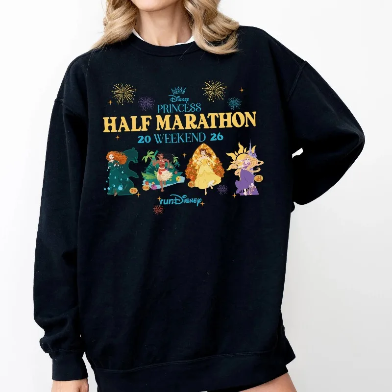 

Толстовка Disney Princess Marathon, женская спортивная одежда Moana and Belle для осени и зимы, подходит как мужчинам, так и женщинам
