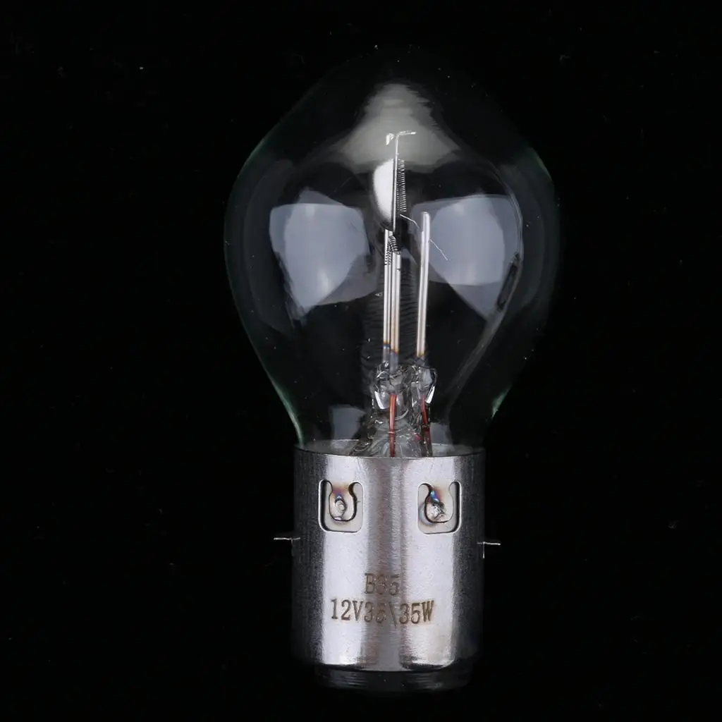 Quartz Glass Lamp H4 Halogen Bulb Motorcycle Headlight for E Marked Motorcycle Lighting and Safe Night Riding