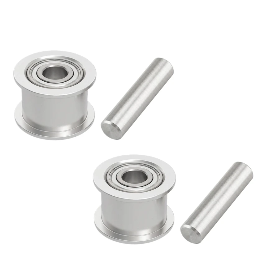 1/2/3 Set Smooth Idler Roller for X2D XY-Axis Smooth-Surface Idler Pulley Synchronous Pulley 3D Printer Accessories