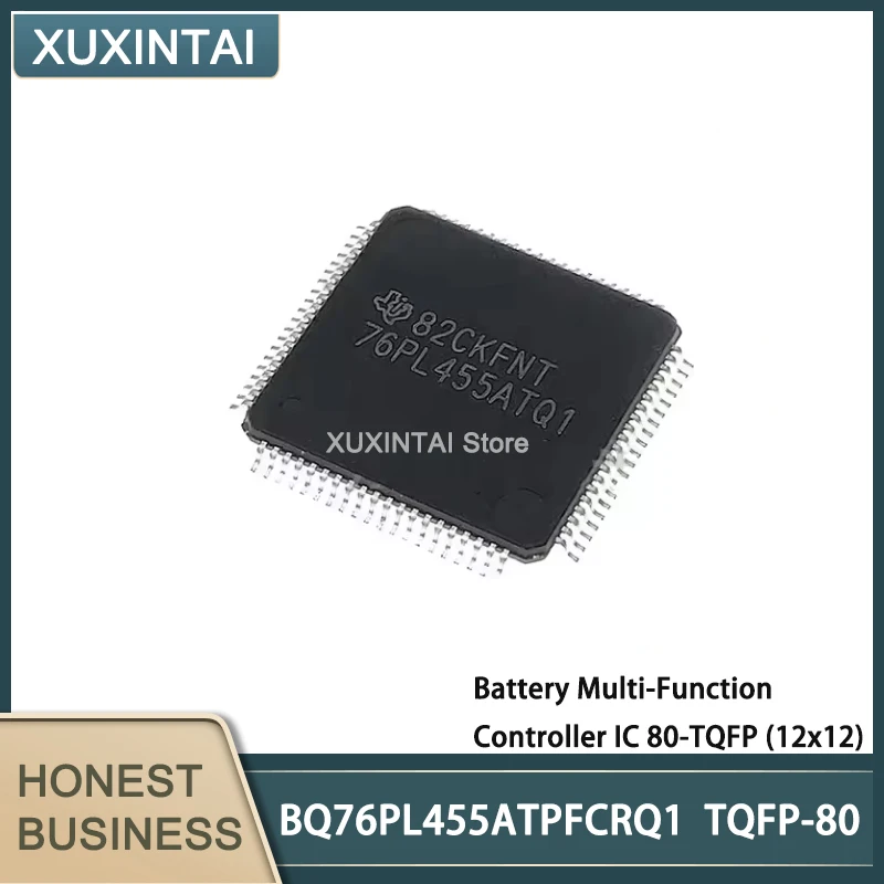 5Pcs/Lot   New Original  BQ76PL455ATPFCRQ1  BQ76PL455 Battery Multi-Function Controller IC 80-TQFP (12x12)