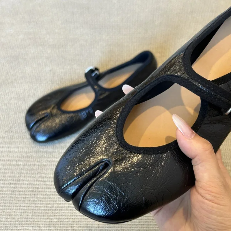 Zapatos planos Mary Jane de cuero para mujer – Cómodos para primavera y verano - imagen 3