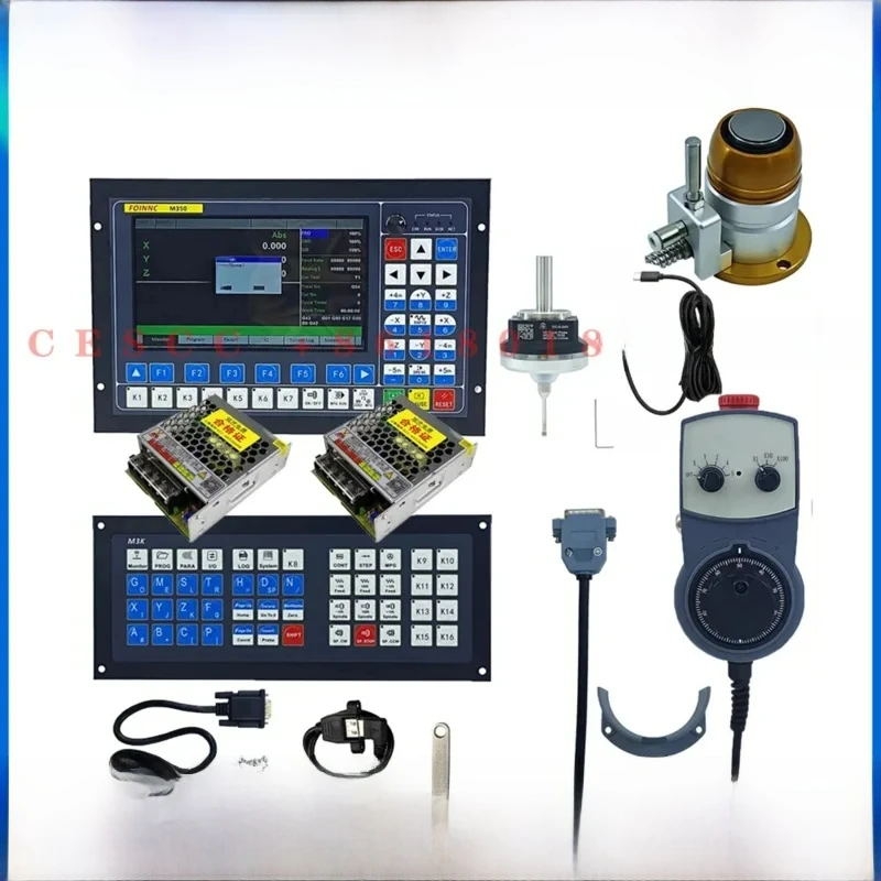 

DDCS-EXPERT 3/4/5 CNC Machining Controller With Handwheel, ATC Extended Keyboard, Z-Axis Probe, 3D Edge Detector, 75W 24V