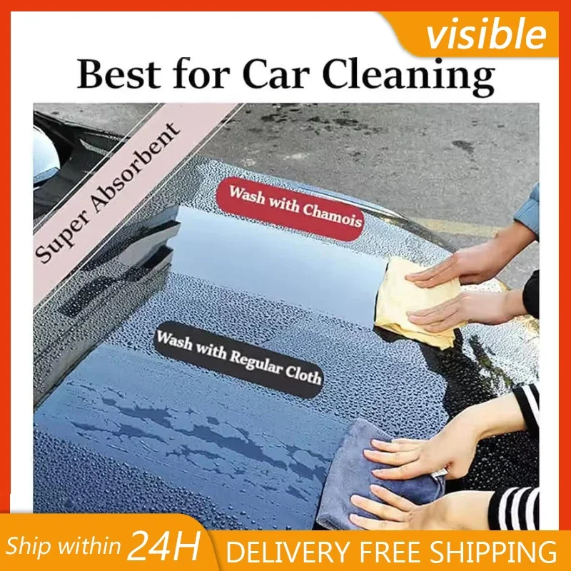 

Чистая ткань из натуральной оленьей кожи, уход за домашней стиркой автомобиля, быстросохнущее чистящее полотенце, супер впитывающие тряпки для сушки стекла