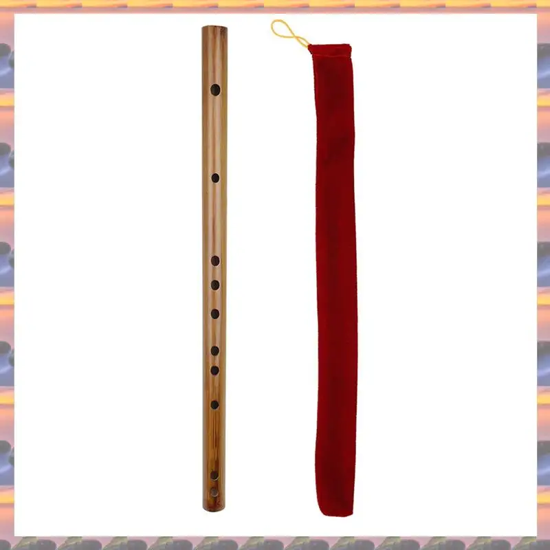 

ABML Key Meibet Mini Piccolo Velvet Bag Tune Bamboo Flute National Musical Instrument Flute