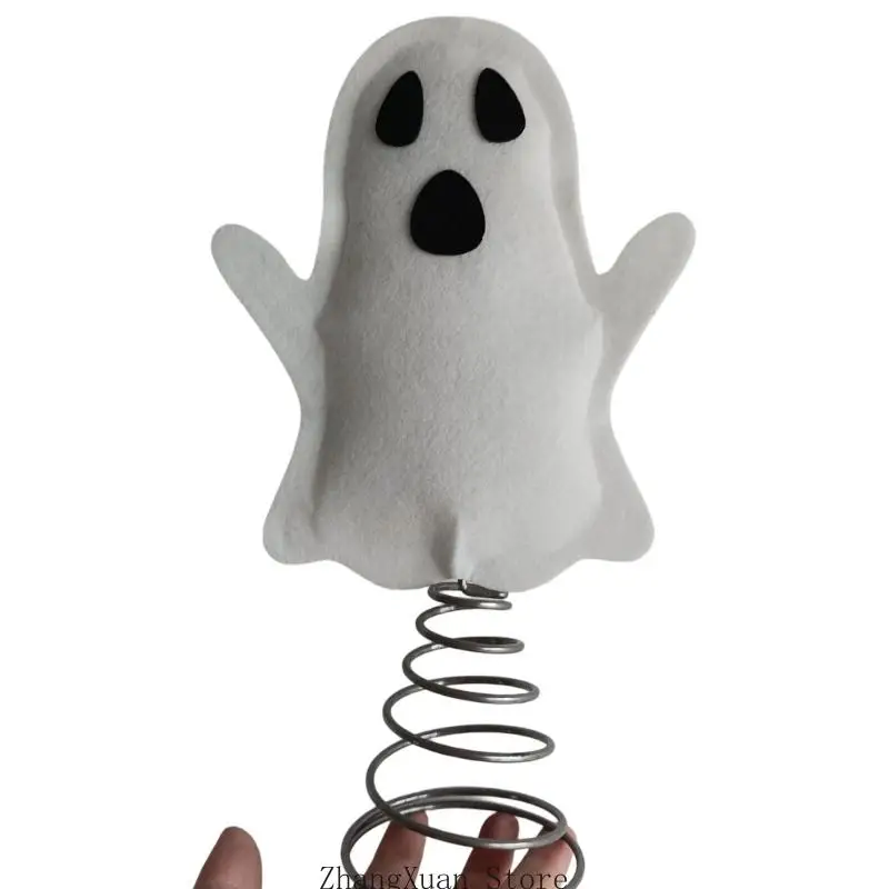 Lustige, von Halloween inspirierte Weihnachtsbaumspitzen verleihen Ihrer saisonalen Dekoration Spaß. Feierliche – Detail 10