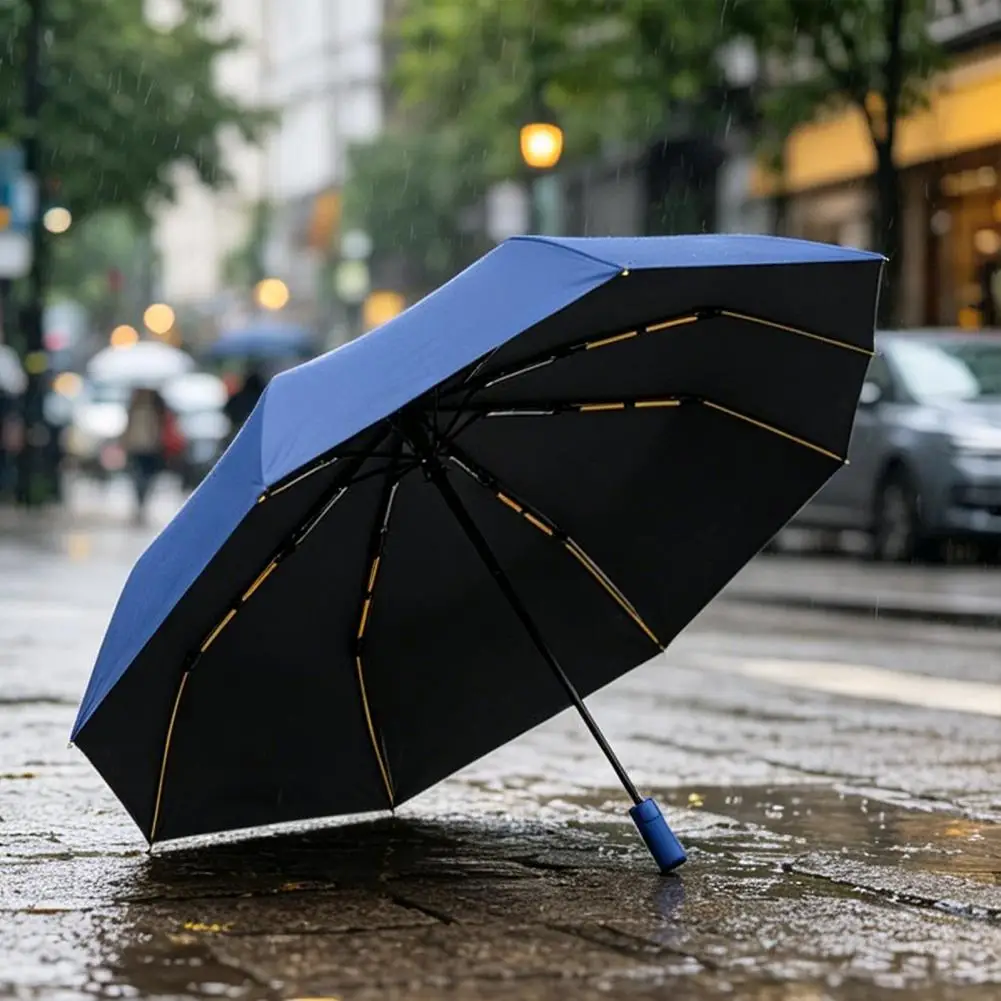 Portable Automatic Folding Umbrella Sun Blocking UV Protection Travel Umbrella Windproof Rainproof Sun Rain Umbrella