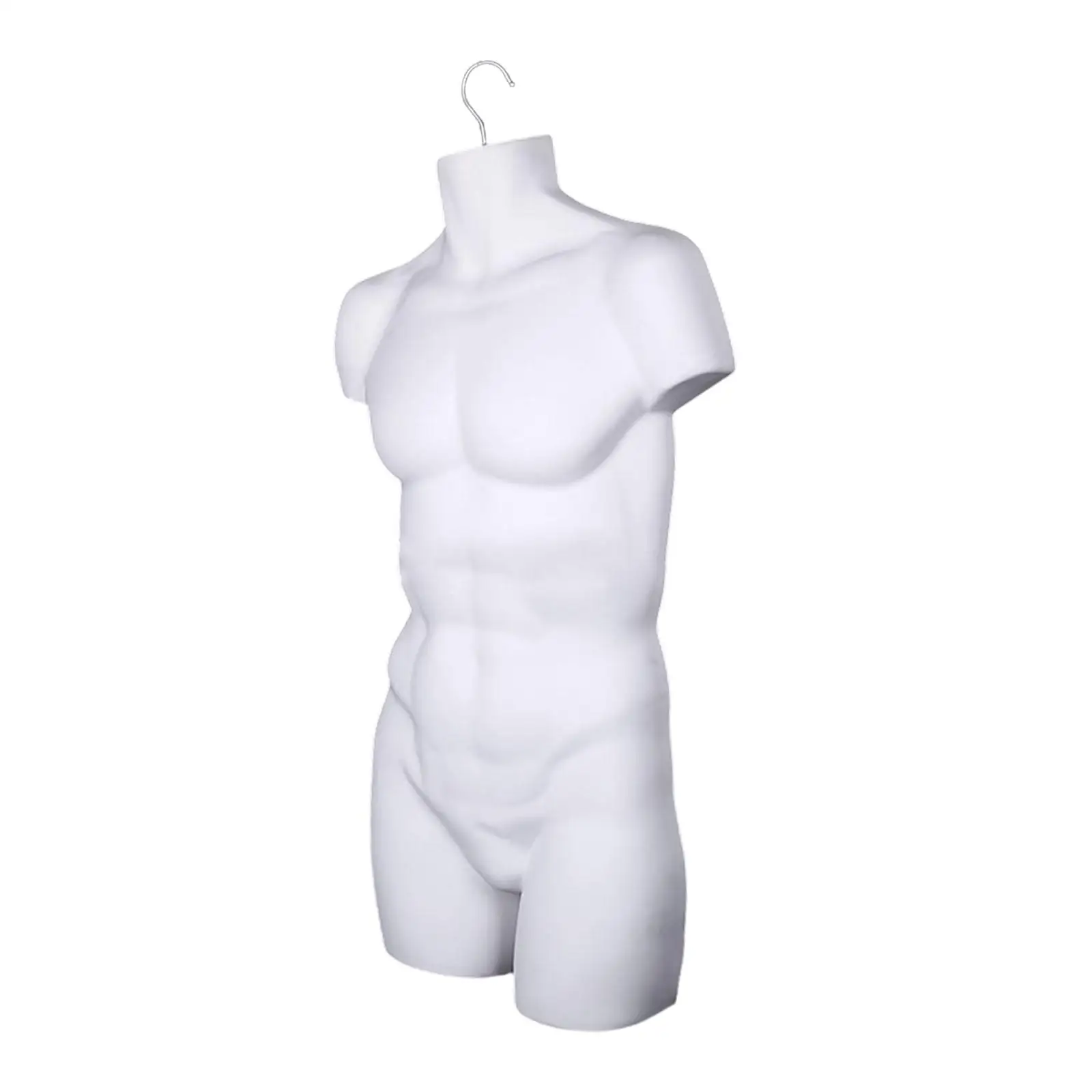 Male Mannequin Hanger Body Manikin for Malls Garment, Vendors Show Window Retail