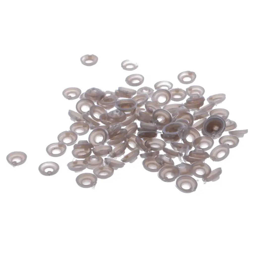 

9mm Plastic Eye Backs Sewing Supplies Safety Washer for DIY Teddy Bear Animal Doll Crafts