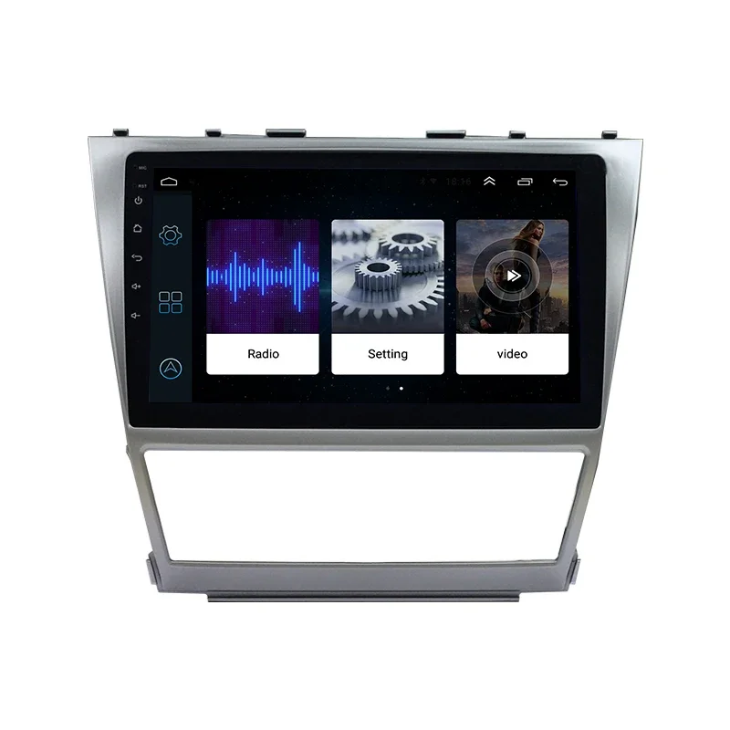 

zz 2 din car radio for Toyota camry 2006 -2011 DVD multimedia player android GPS navigator 10 inch