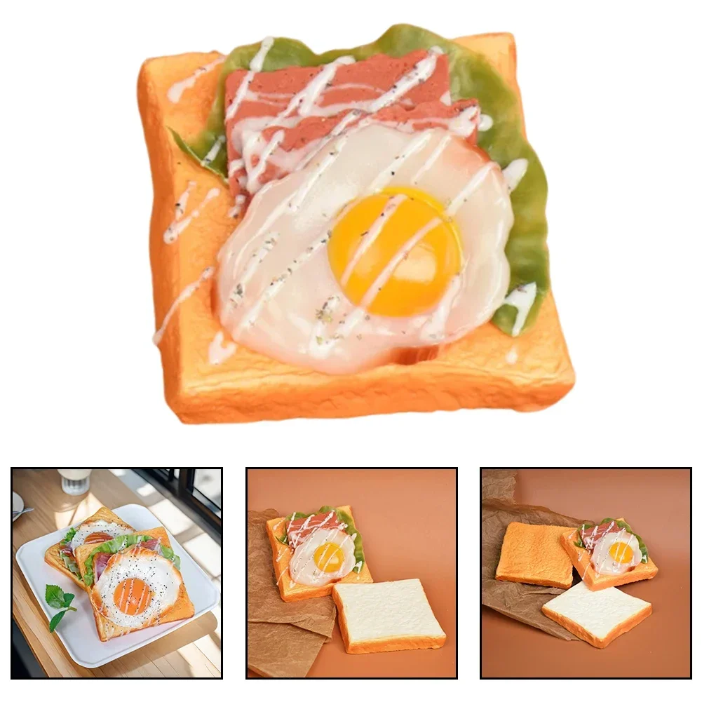 Simulation Toast Bread Home Kitchen 1 Pcs 11.5*3.5cm Fake Home Decoration Versatile Usage For Education Practical