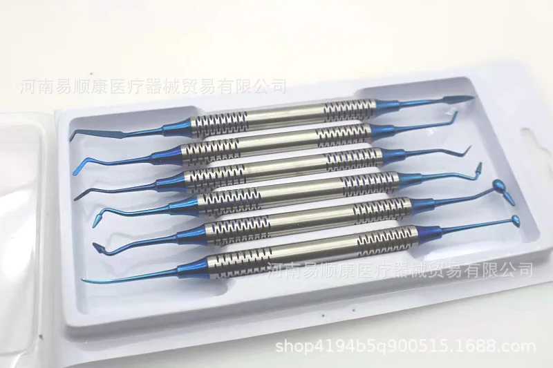 

Dentals, 6-piece set of fillers, dentals instruments
