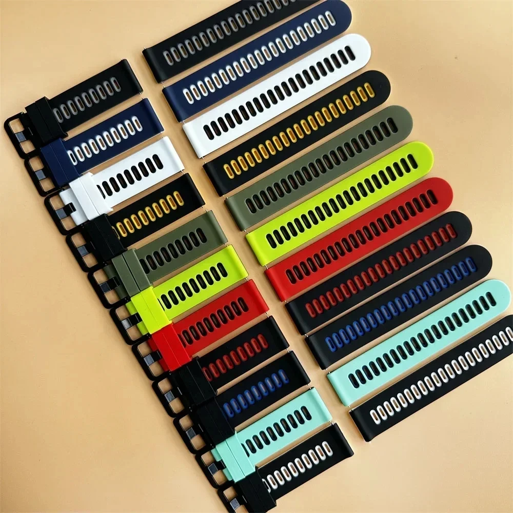 Silicone Straps For Samsung Galaxy Watch 7 Classic 46mm 43mm/4 classic 47mm 42mm Bracelet Galaxy 7 6 5 4 44mm 40mm Pro 45mm Band