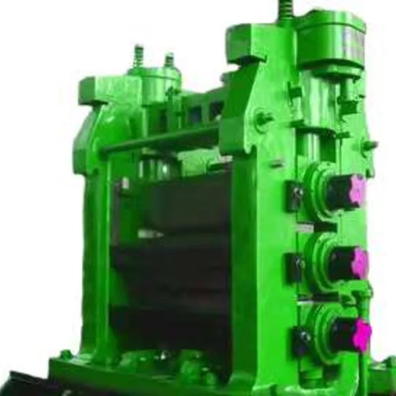 Fresas angulares de dos rollos de caucho caliente, precio de molino Rolg de acero