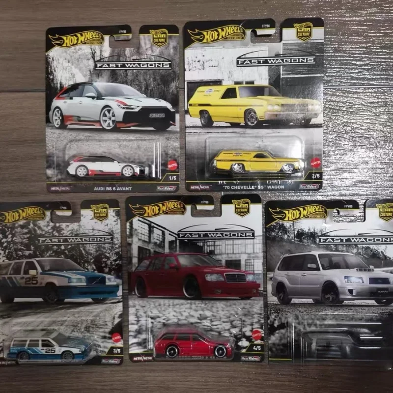 

Hot Wheels Original Fast Wagons Series Car Model Rs Mercedes Collection Alloy Hobby Model Vehicle Ornament Fans Birthday Gift
