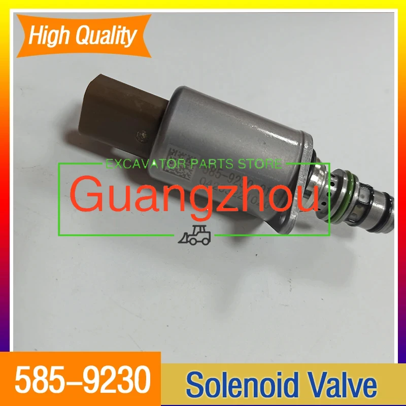 

For E313 E320 E323 E325 E326 E330 E336GC High Quality Pilot Proportional Solenoid Valve 585-9230 5859230 Excavator Spare Parts