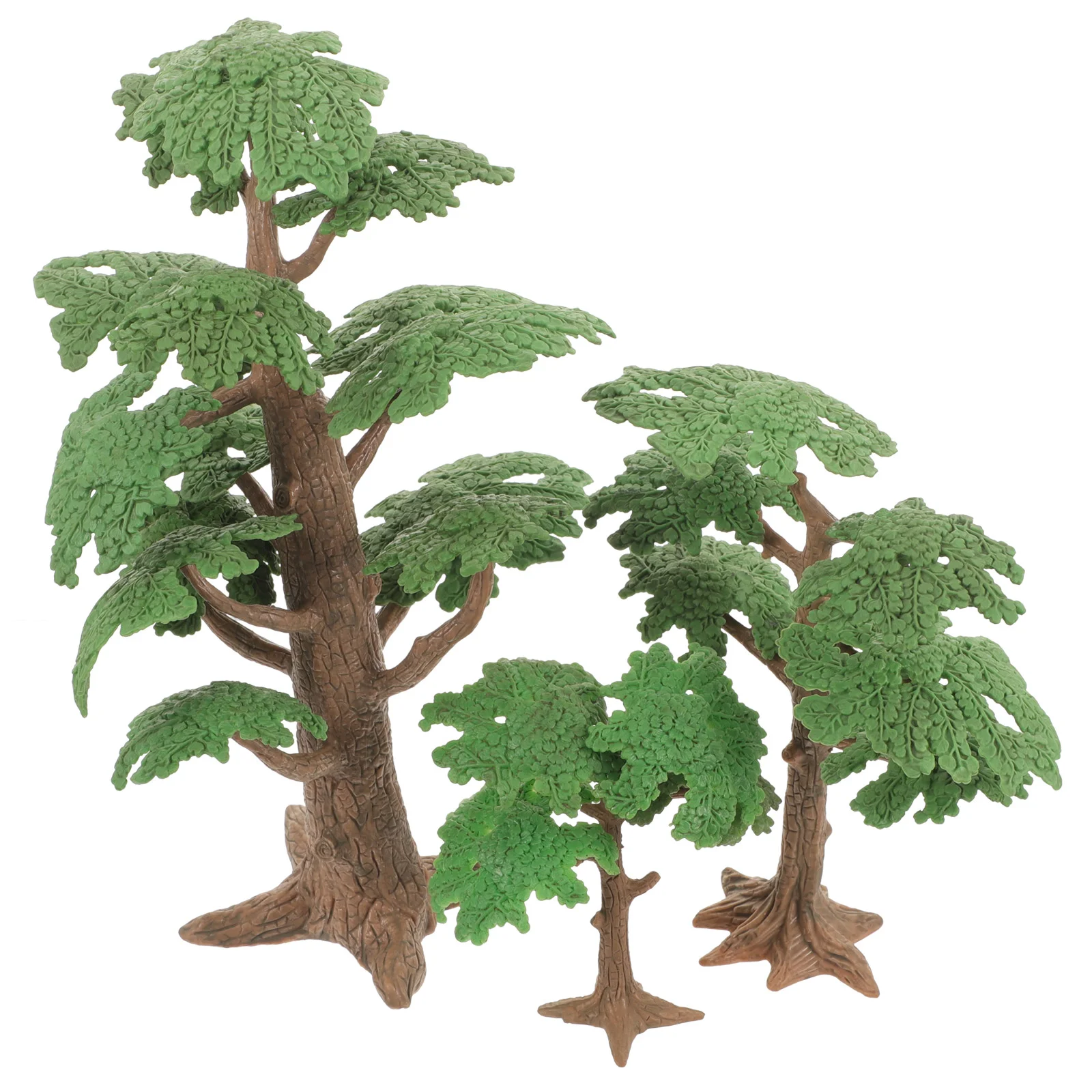 Tree Model Decor Mini Scene Accessory Cactus Miniature Ornaments Landscape Models Plant