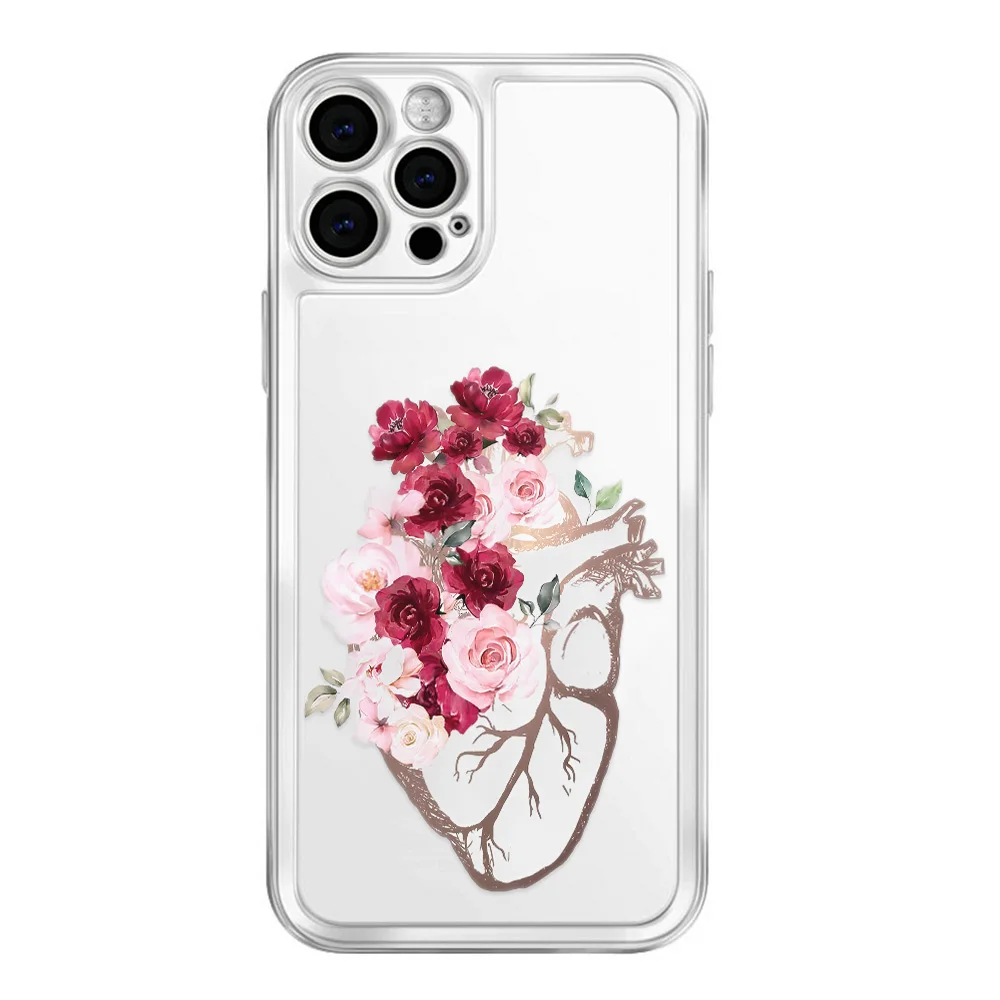 حافظة لهاتف آيفون 16 برو ماكس 15 14 13 12 11 XS X XR 7 8 Plus coque iphone 13
