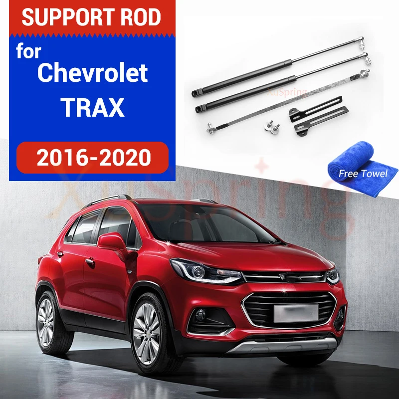 For Chevrolet TRAX 2015-2022 2023 Front Hood Engine Supporting Hydraulic rod Lift Strut Spring Shock Bars Bracket Car Styling